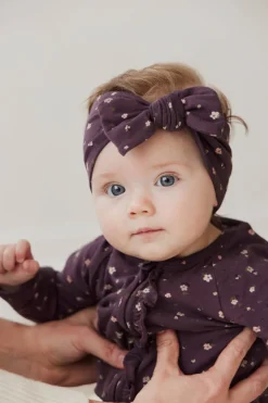 Organic Cotton Headband - Goldie Huckleberry Sparse