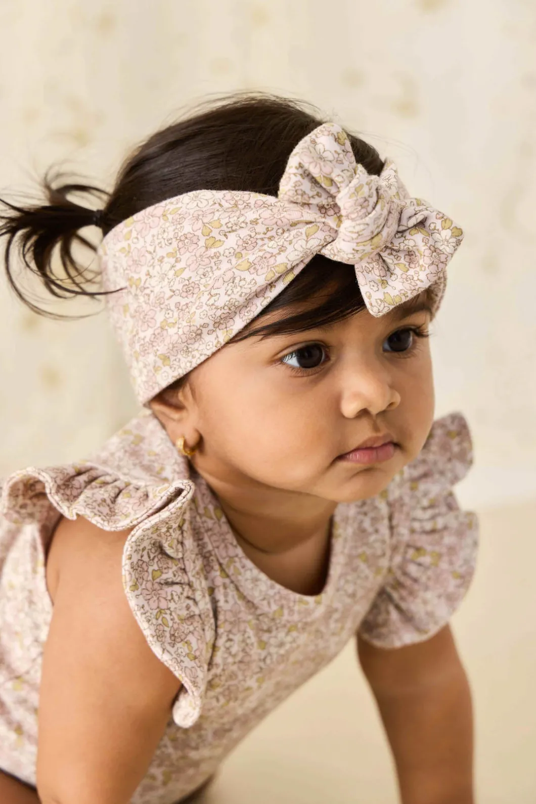Organic Cotton Headband - Chloe Lilac