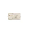 Organic Cotton Headband - Goldie Bouquet Egret