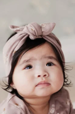 Organic Cotton Headband - Petite Fleur Antler