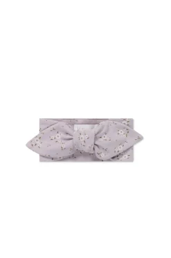 Organic Cotton Headband - Lulu Bloom Iris