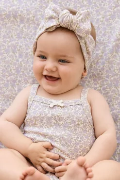 Organic Cotton Headband - Chloe Lavender