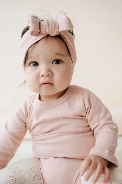 Organic Cotton Headband - Mon Amour Rose