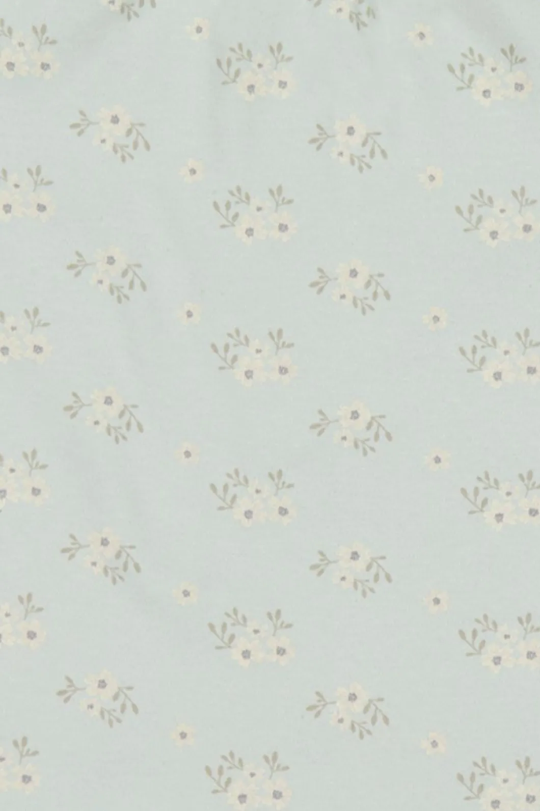 Organic Cotton Headband - Rose Floral Smoke