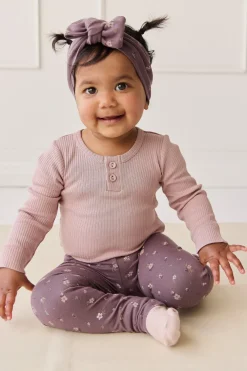 Organic Cotton Headband - Goldie Huckleberry Large