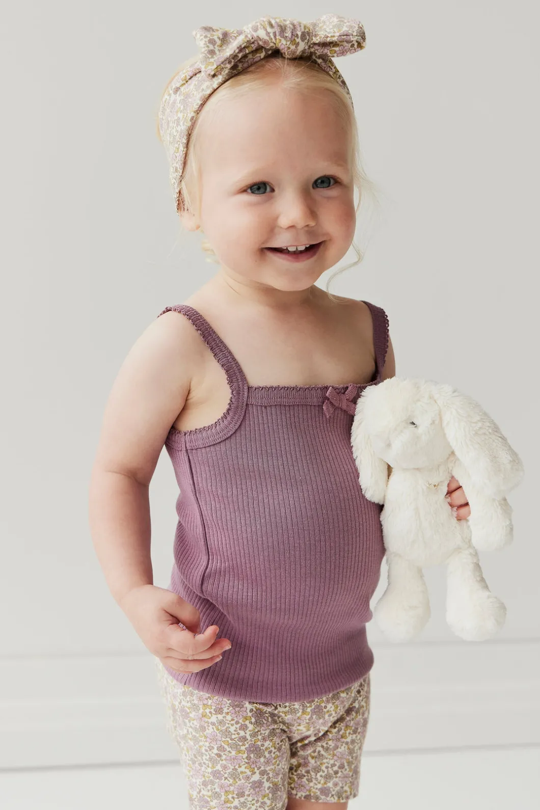 Organic Cotton Headband - Chloe Orchid