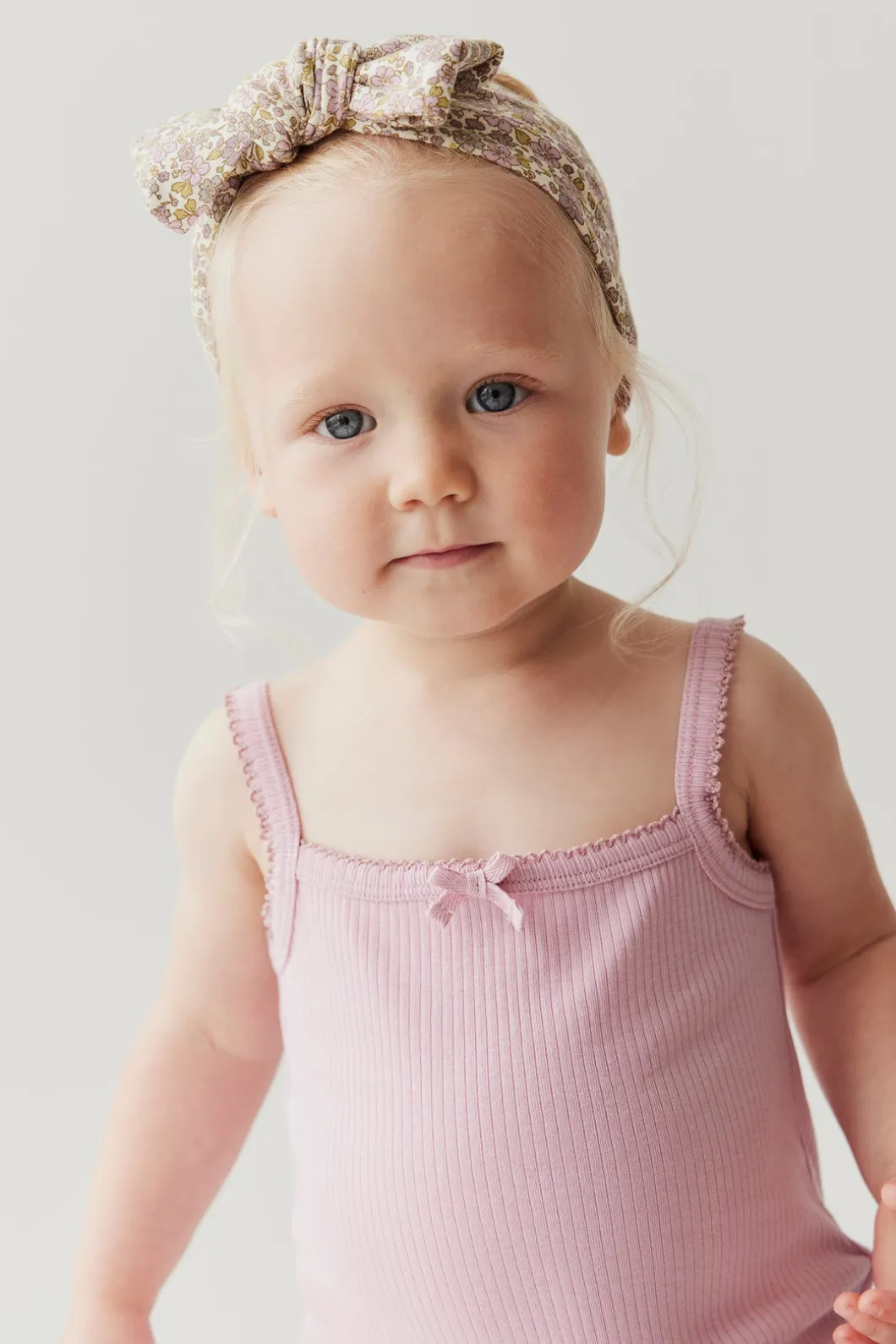 Organic Cotton Headband - Chloe Orchid