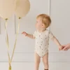 Organic Cotton Hudson Short Sleeve Bodysuit - Le Lapin
