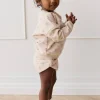Organic Cotton Ivy Shortie - Goldie Bouquet Pink Tint