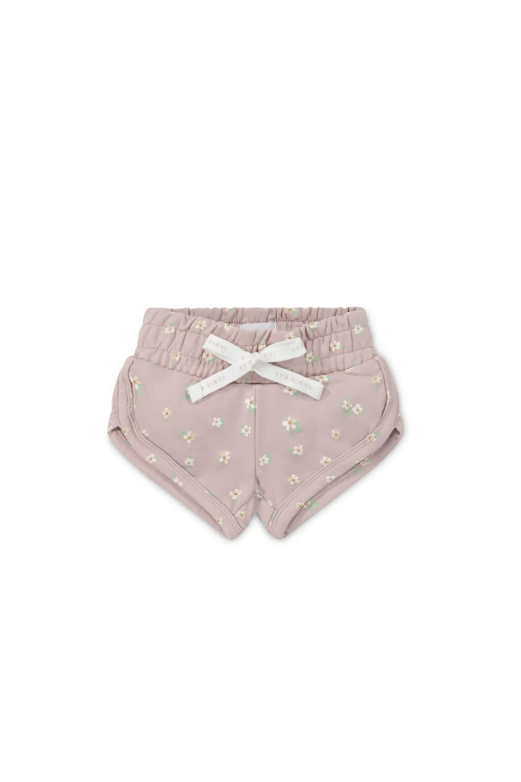 Organic Cotton Ivy Shortie - Simple Flowers Lilac