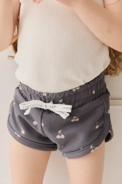 Organic Cotton Ivy Shortie - Cherry Love Lava