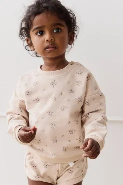 Organic Cotton Ivy Shortie - Goldie Bouquet Pink Tint