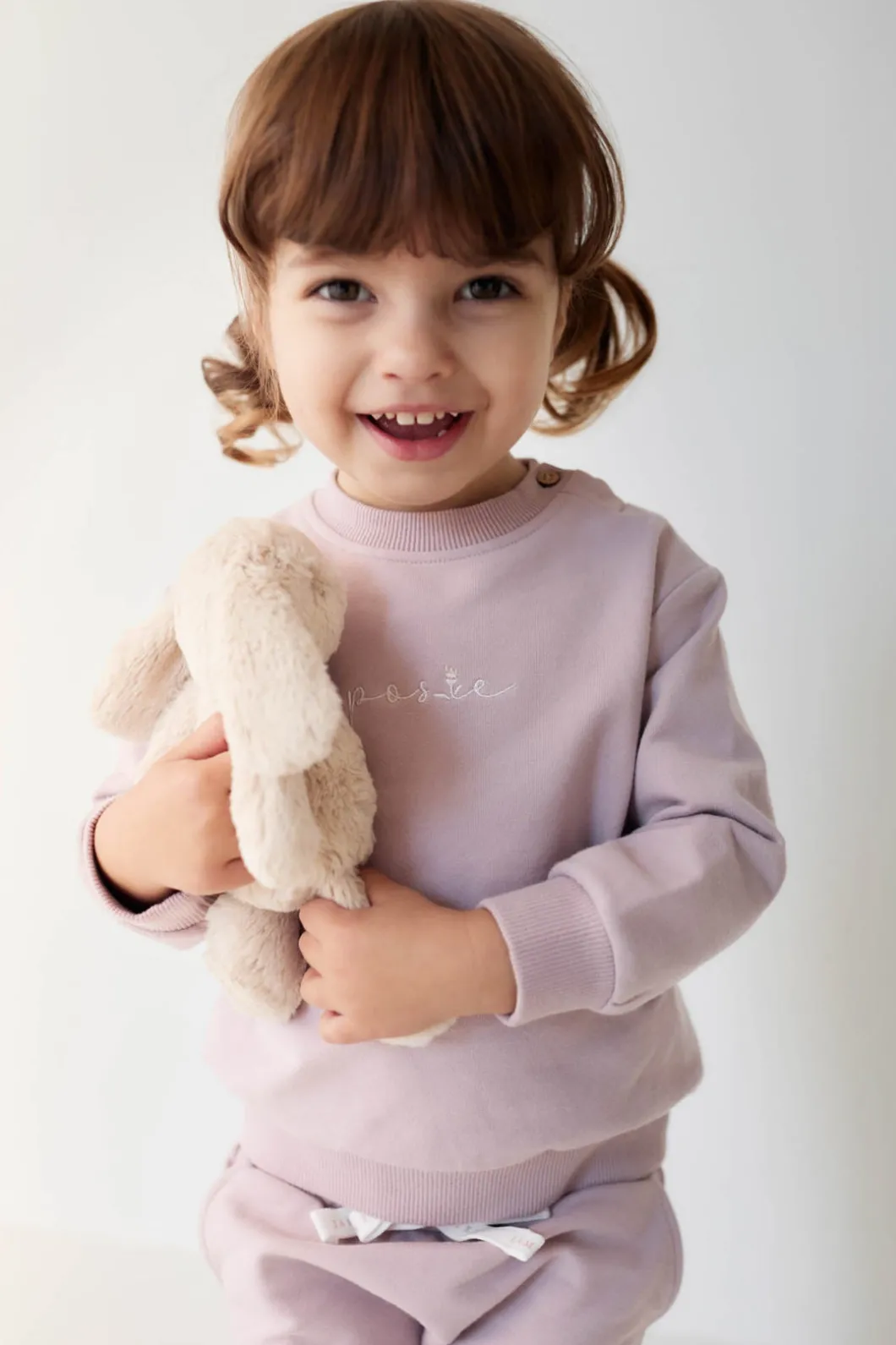 Organic Cotton Jalen Oversized Jumper - Heather Haze