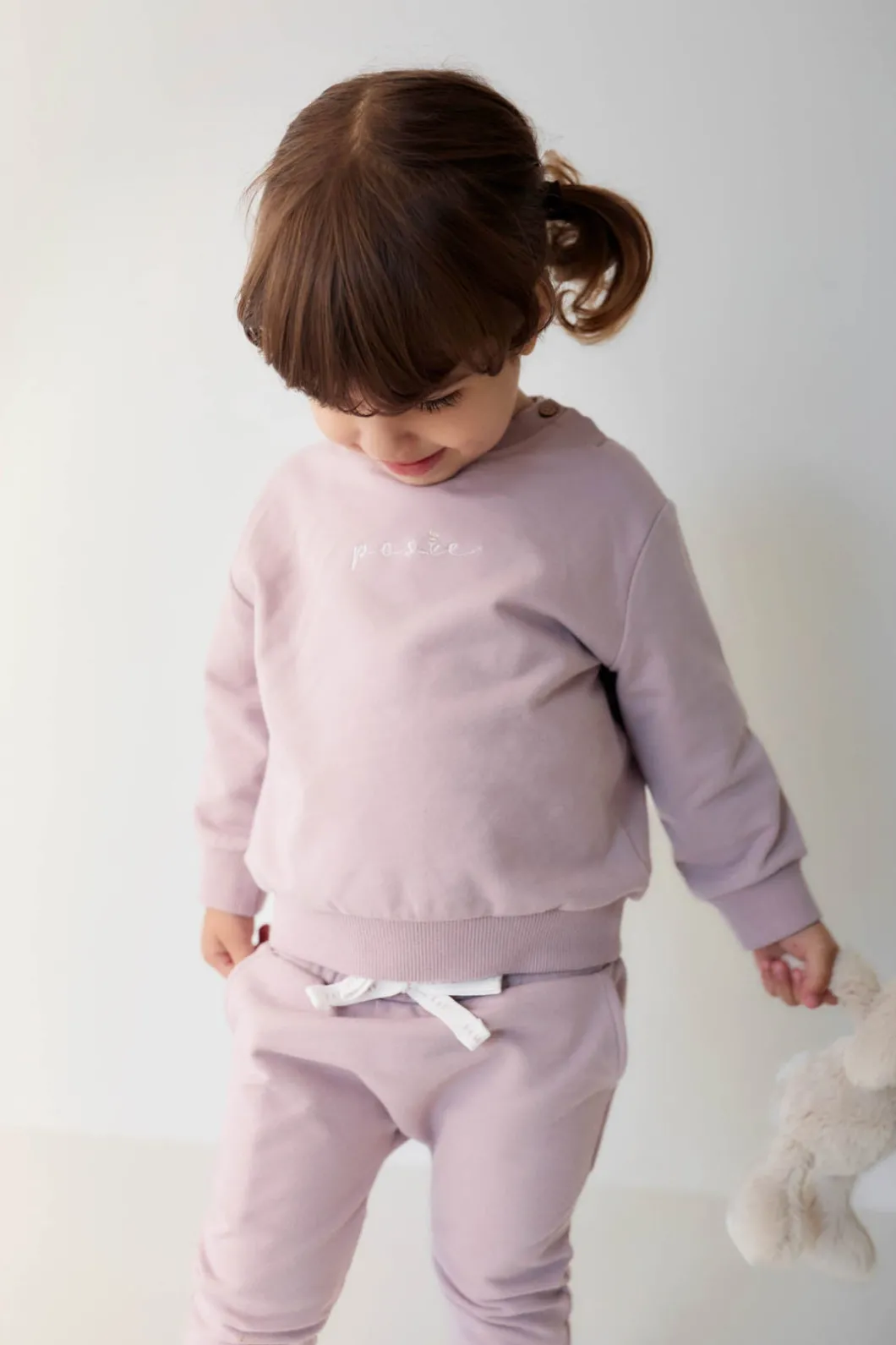 Organic Cotton Jalen Oversized Jumper - Heather Haze