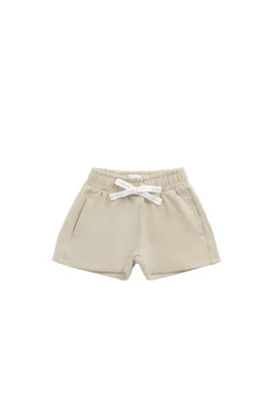 Organic Cotton Jalen Short - Biscuit