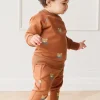 Organic Cotton Jalen Track Pant - Cosy Bobbie Ginger