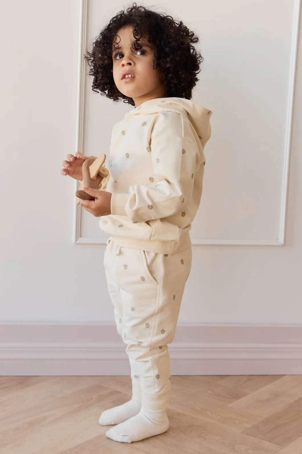 Organic Cotton Jalen Track Pant - Acorns Whitecap Gray