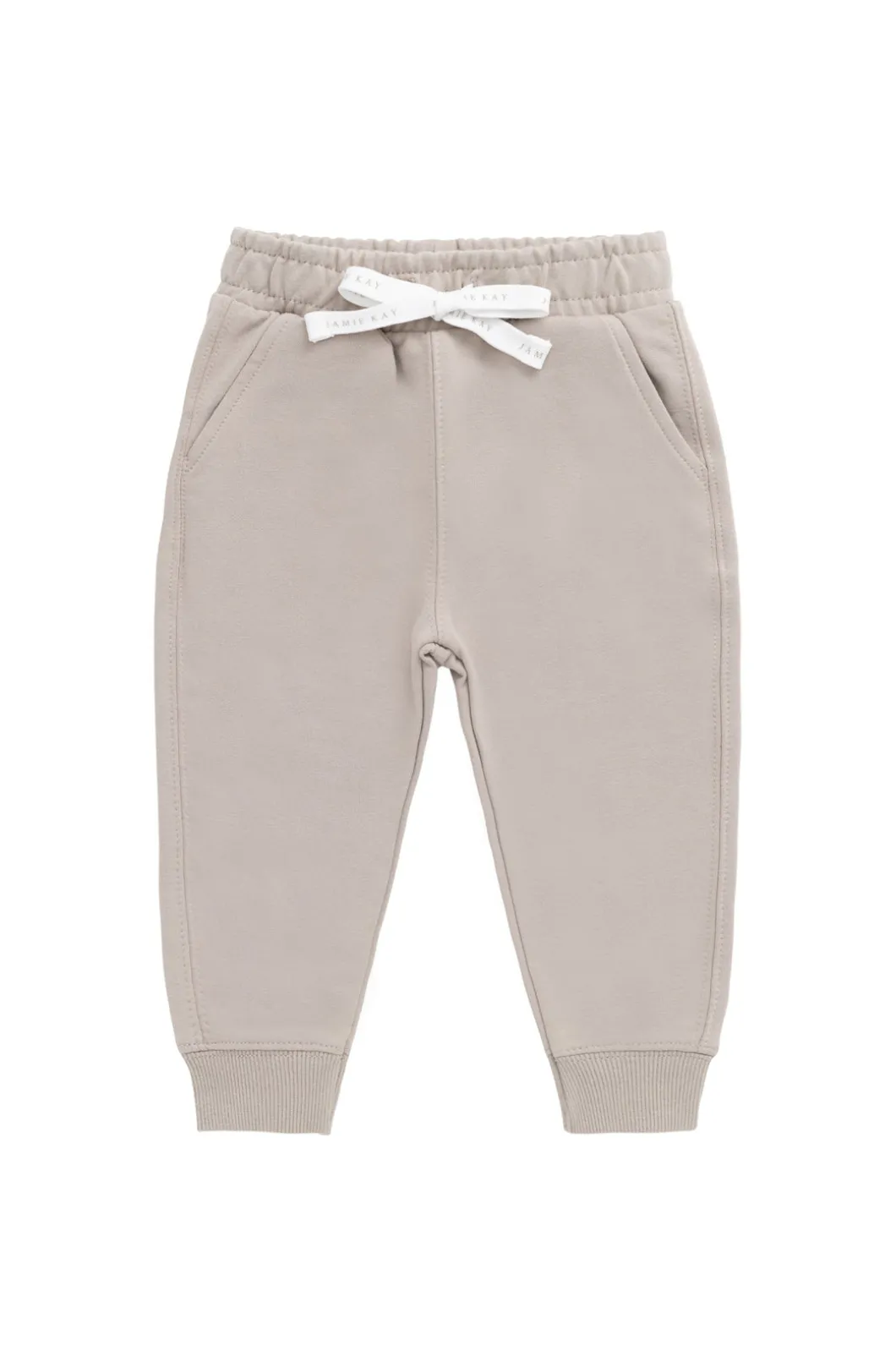 Organic Cotton Jalen Track Pant - Hazy Taupe