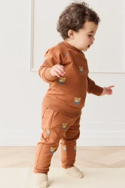 Organic Cotton Jalen Track Pant - Cosy Bobbie Ginger