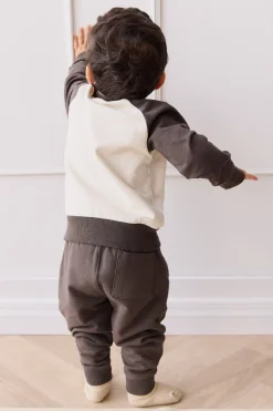 Organic Cotton Jalen Track Pant - Pinecone