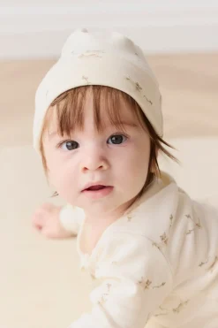 Organic Cotton Knot Beanie - Kitten and His Kites