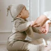 Organic Cotton Knot Beanie - Noel Tree