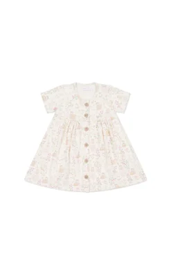 Organic Cotton Lola Dress - Moons Garden