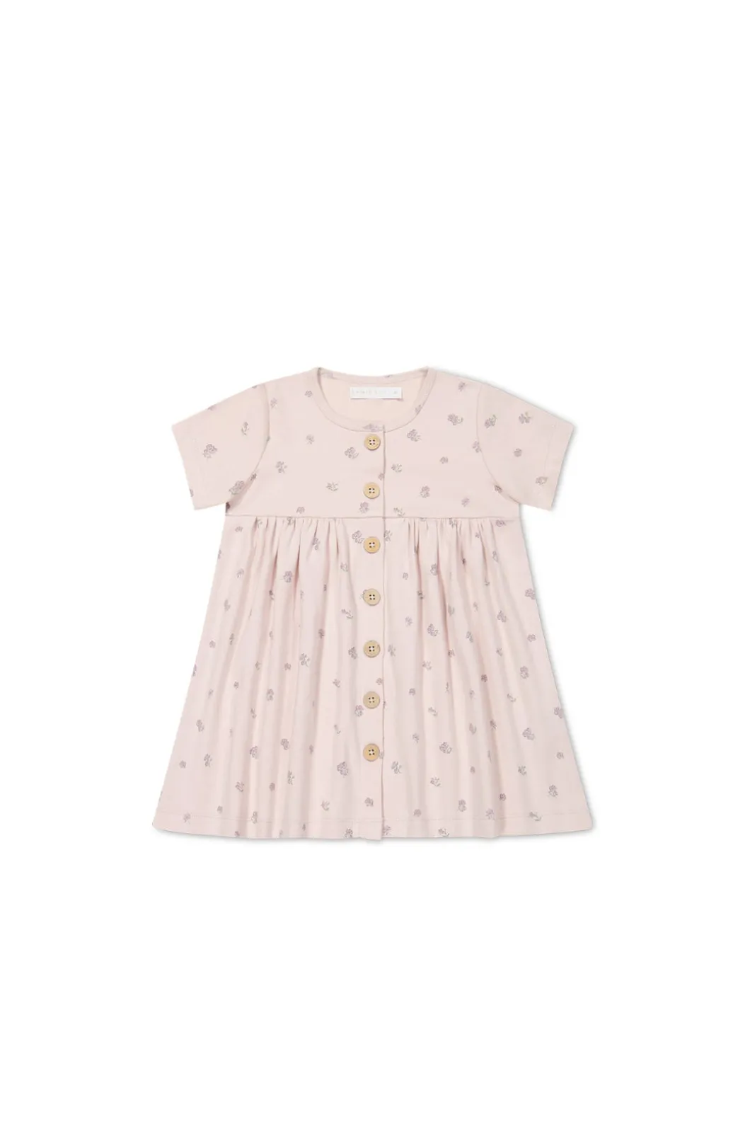 Organic Cotton Lola Dress - Meredith Violet
