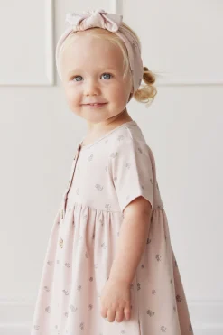 Organic Cotton Lola Dress - Meredith Violet
