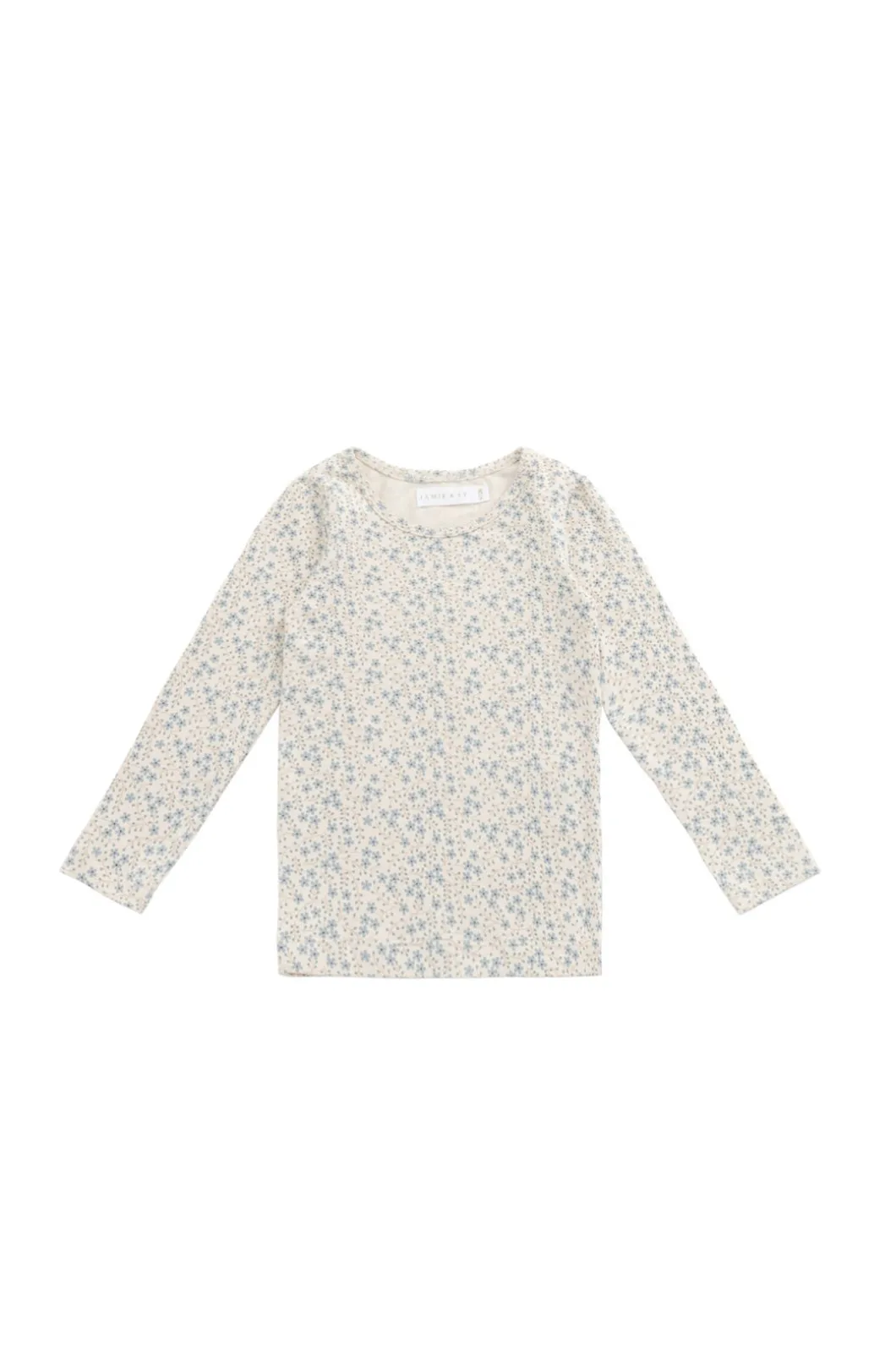 Organic Cotton Long Sleeve Top - Adnola Floral