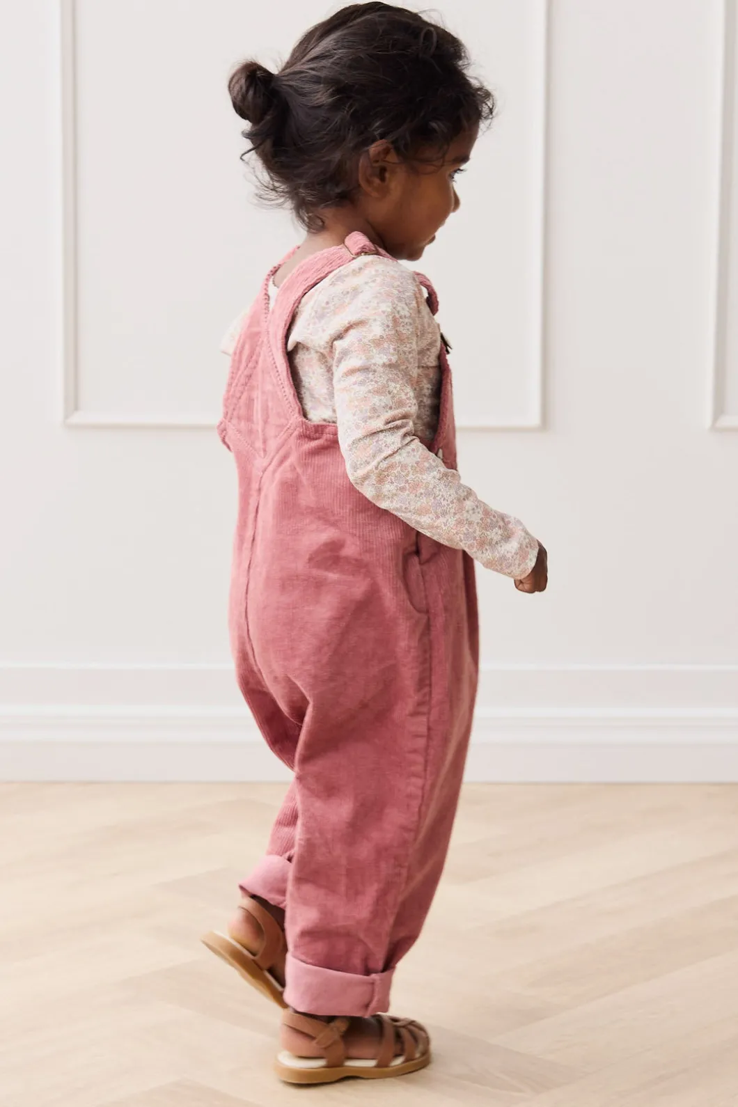 Organic Cotton Long Sleeve Top - Chloe Mauve