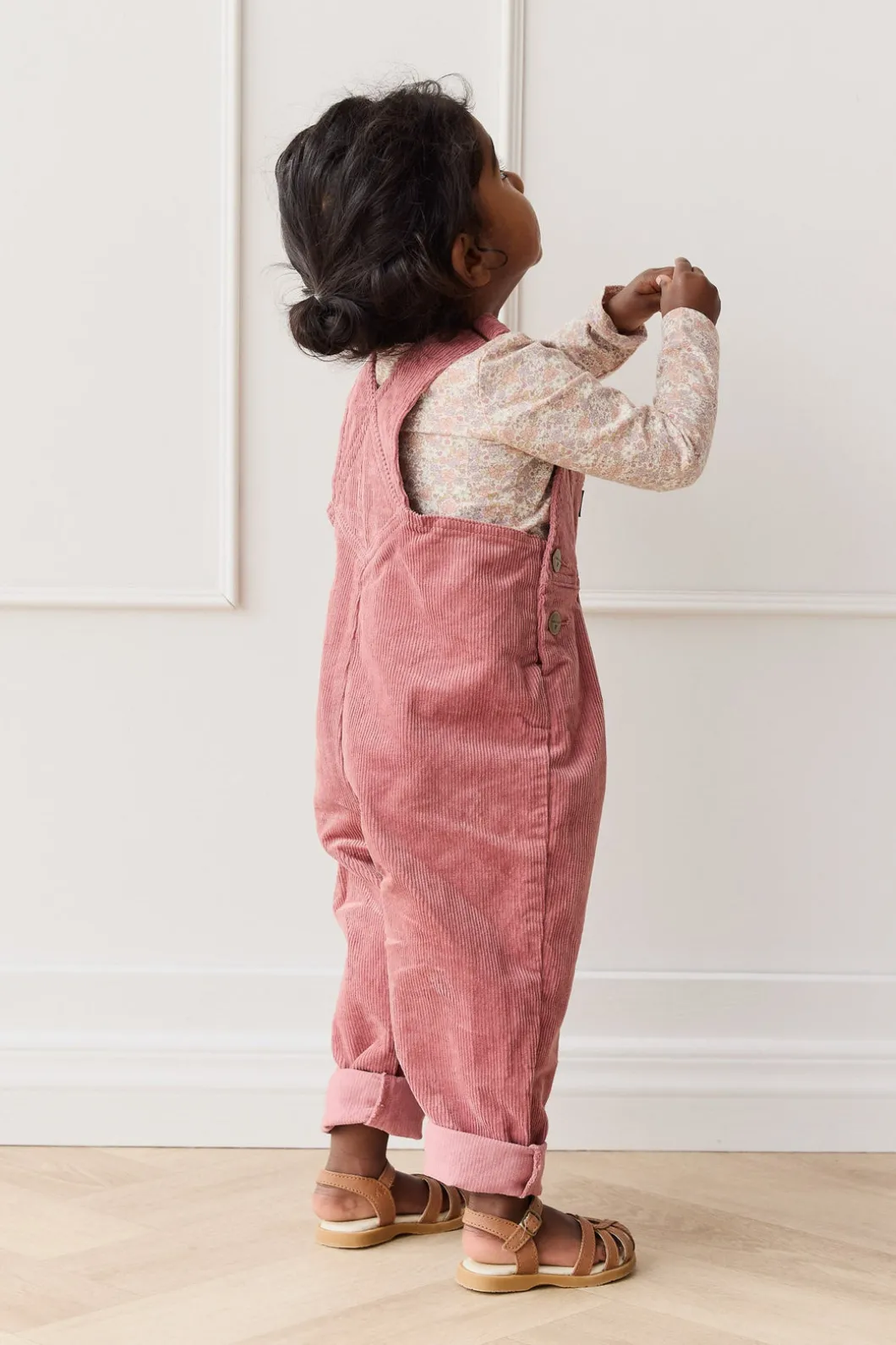 Organic Cotton Long Sleeve Top - Chloe Mauve