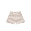 Organic Cotton Louis Short - Vertical Stripe Tiger/Cloud