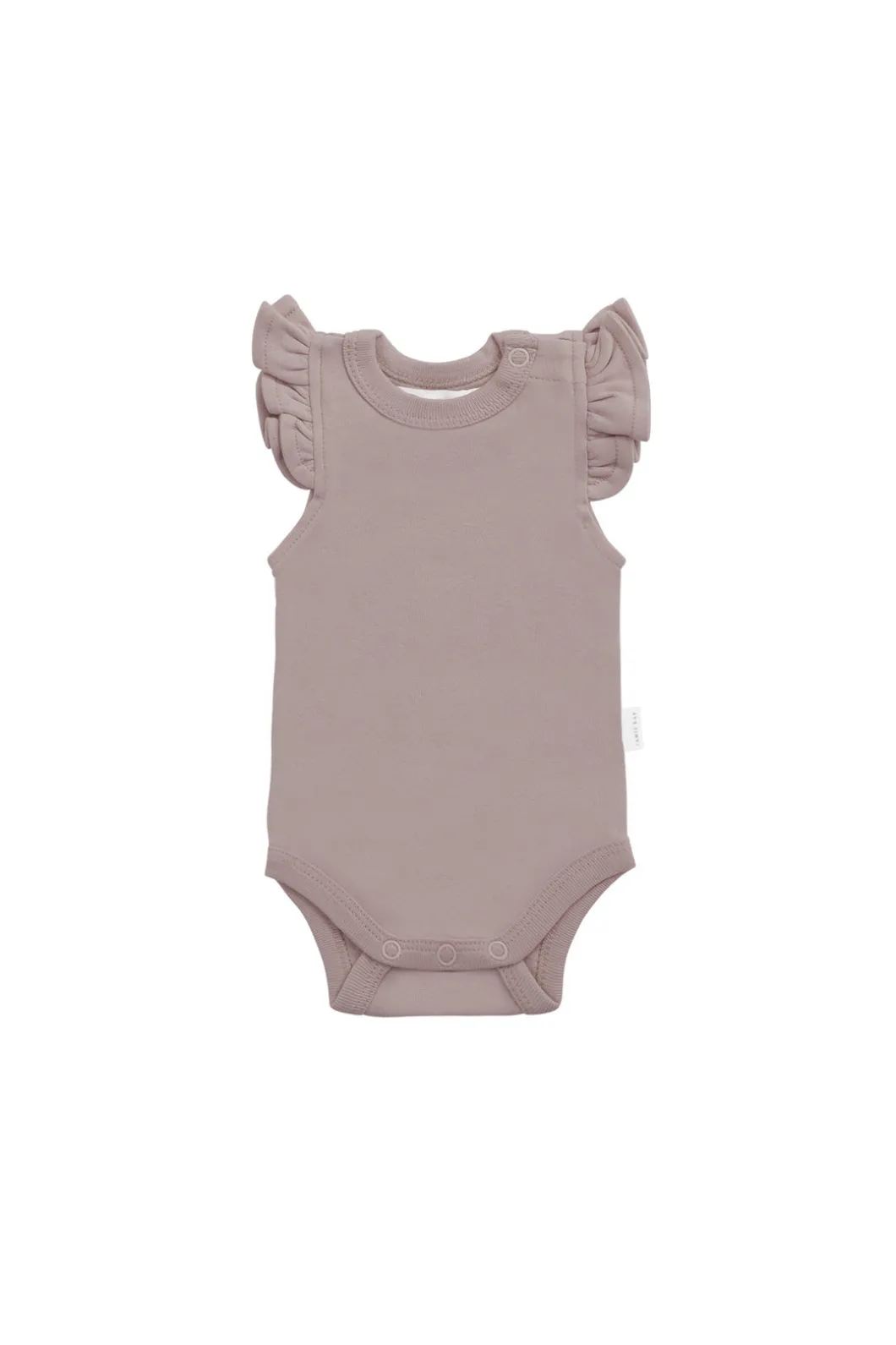 Organic Cotton Maddie Bodysuit - Softest Mauve