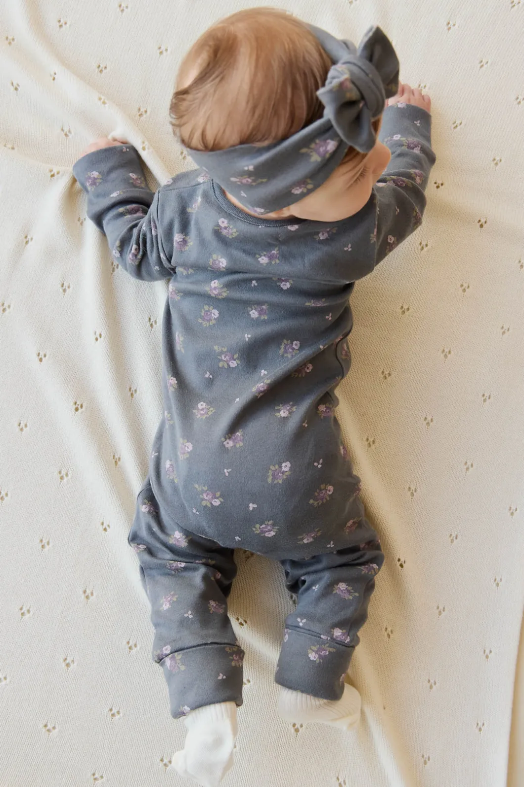 Organic Cotton Maple Onepiece - Simone Lava