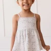 Organic Cotton Maple Singlet - Fifi Lilac