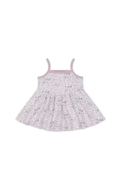 Organic Cotton Maple Singlet - Fifi Lilac