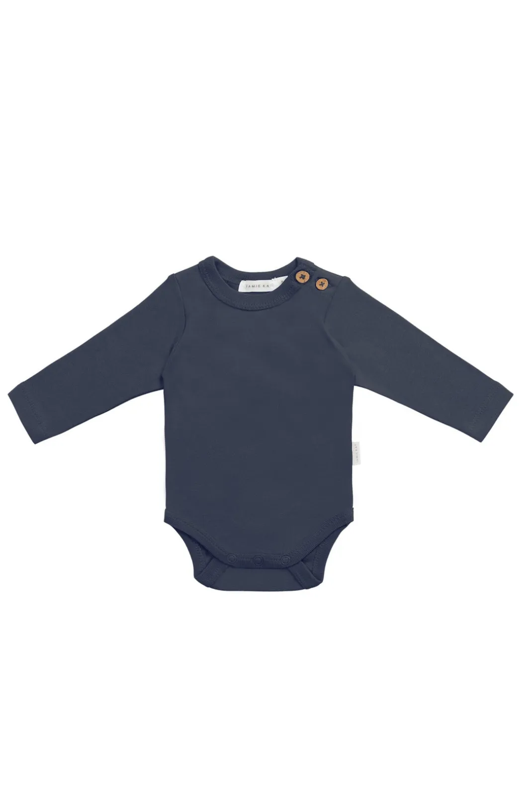 Organic Cotton Marlo Long Sleeve Bodysuit - Orion