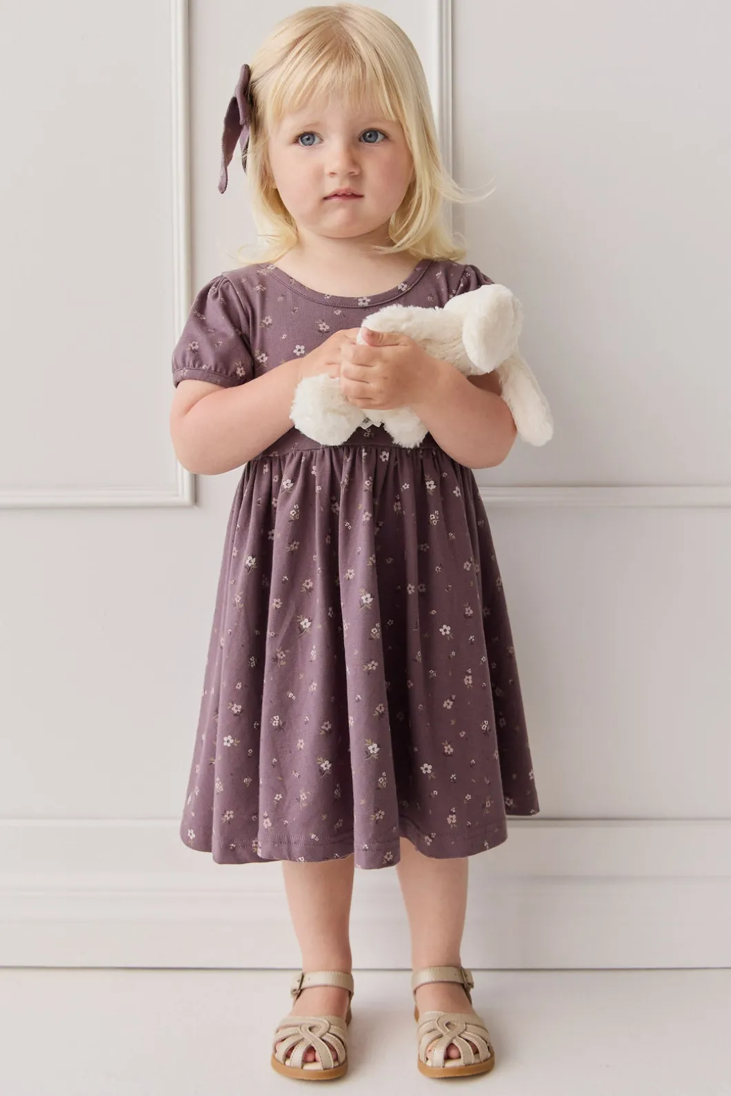 Organic Cotton Meadow Dress - Goldie Huckleberry Large