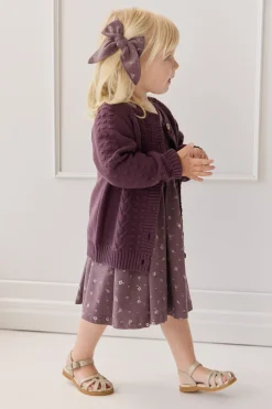 Organic Cotton Meadow Dress - Goldie Huckleberry Large
