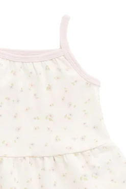 Organic Cotton Meadow Singlet - Briella Whisper