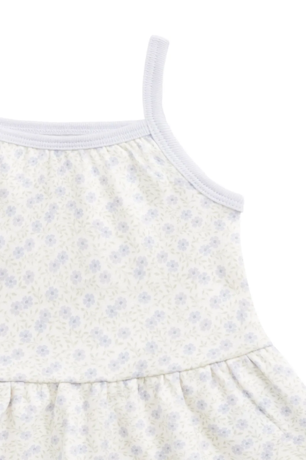 Organic Cotton Meadow Singlet - Emmy Lilac