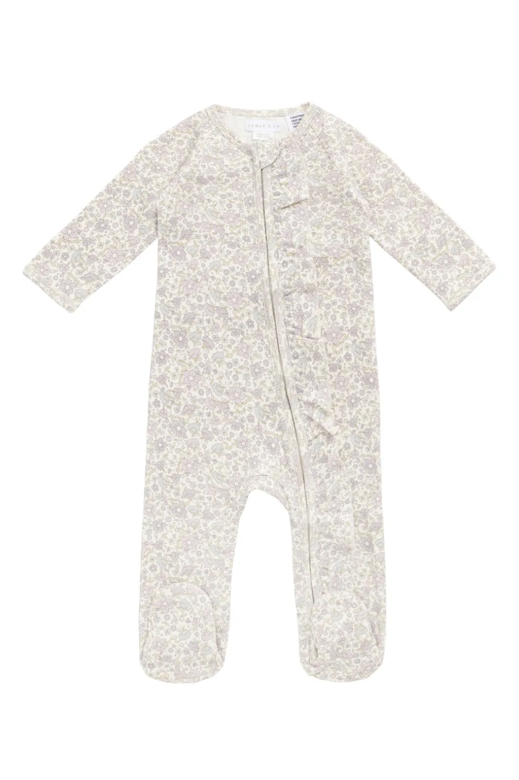 Organic Cotton Melanie Onepiece - Amelia Pastel