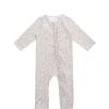 Organic Cotton Melanie Onepiece - Amber Floral Lilac Ash