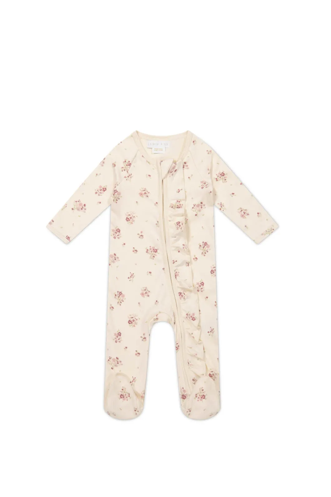 Organic Cotton Melanie Onepiece - Lauren Floral Tofu