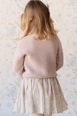 Organic Cotton Melanie Skirt - Fifi Violet