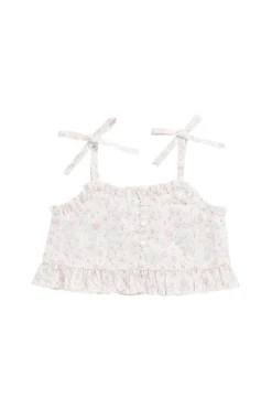 Organic Cotton Mirabel Top - Grace Floral