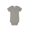 Organic Cotton Modal Darcy Rib Tee Bodysuit - Milford