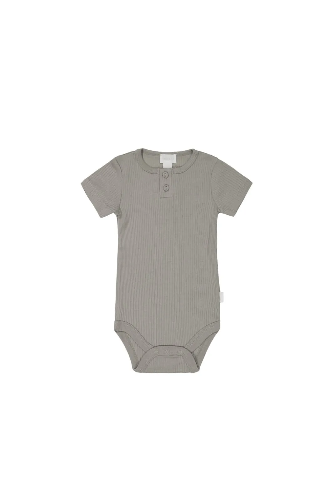 Organic Cotton Modal Darcy Rib Tee Bodysuit - Milford