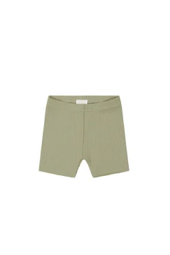Organic Cotton Modal Elisa Bike Short - Tea Tree
